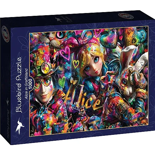 Bluebird Puzzle Alice in Graffitiland - 1000 Teile