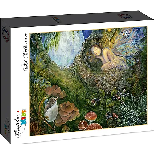 Grafika Puzzle Art Collection Jos�phine Wall Grafika Kids Josephine Wall - Fairy Nest - 48 Teile