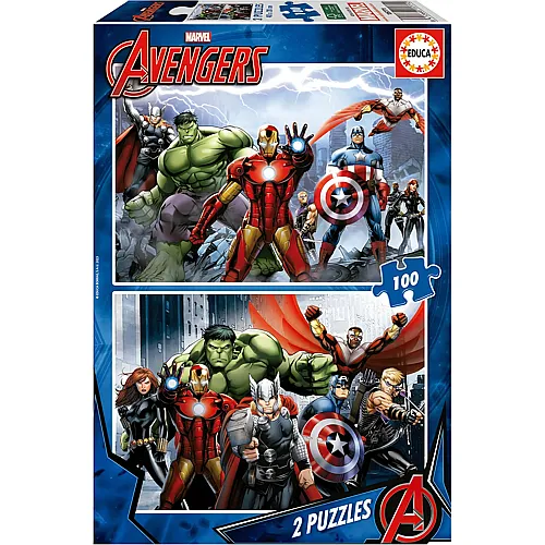 Educa Puzzle 2in1Avengers (100Teile)
