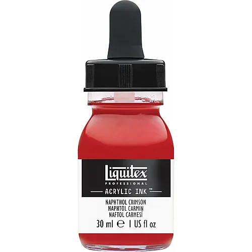 Liquitex Lqx Prof. Acrylic Ink 30ml Flasche Naphthol Karmin