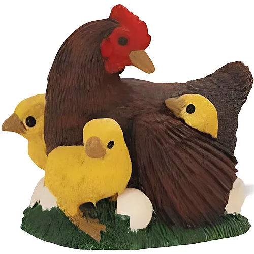 Safari Ltd. Farm Zwerghenne im Nest