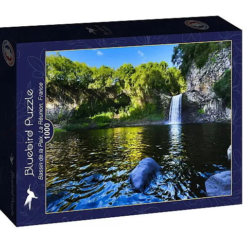 Bluebird Puzzle Bassin de la Paix, La R�union, France - 1000 Teile