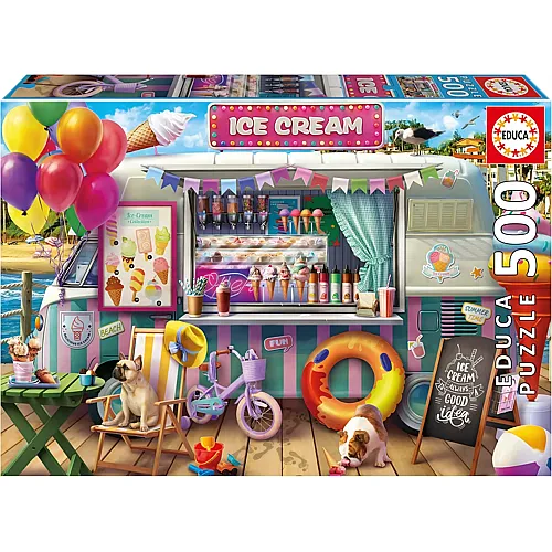 Ice Cream Van 500Teile
