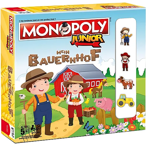 Winning Moves Monopoly Junior Mein Bauernhof (DE)