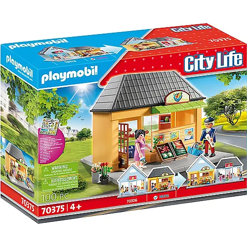 PLAYMOBIL City Life Mein Supermarkt (70375)