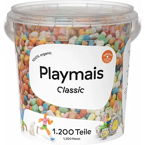 PlayMais Basic Classic Eimer (1200Teile)