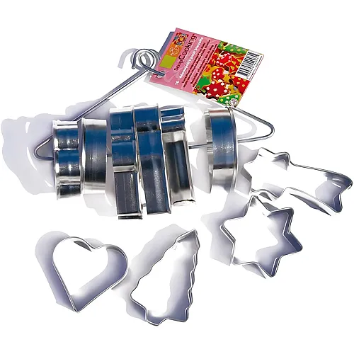 ScrapCooking Ausstechformen Weihnachten - 10 Teile