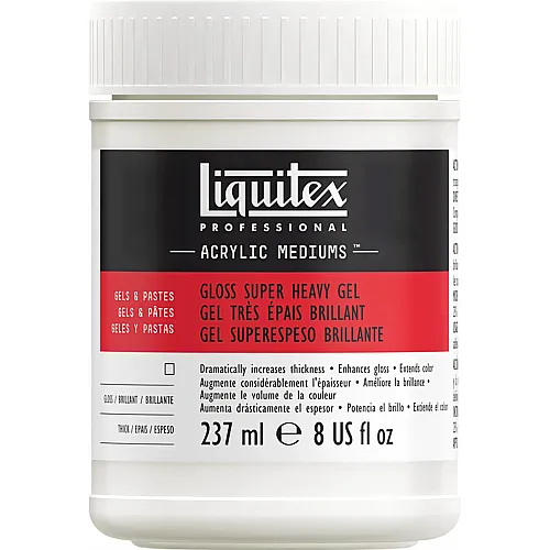 Liquitex Lqx Acryl Gl�nzendes Sehr Schweres Gelmedium 237ml