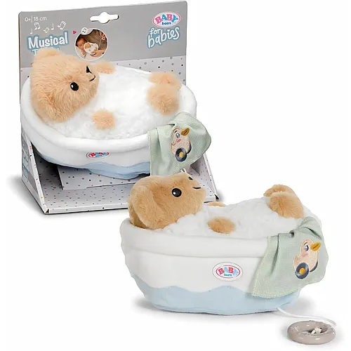 Spieluhr Teddy - 18 cm