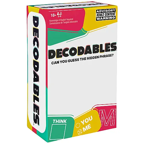 Decodables  A Hysterical Adult Party Game - English