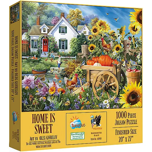 SunsOut Puzzle Oleg Gavrilov Home is Sweet - 1000 Teile