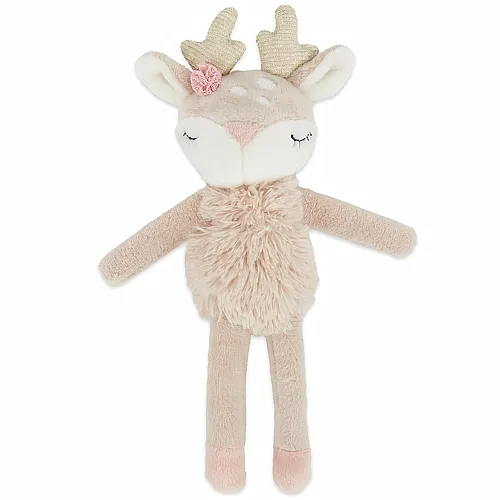 Bieco Kuscheltier Reh Ella mit Rassel | Baby Kuscheltier ab 0 Monate Stofftier Baby Pl�schtier Reh rentier Kuscheltier
