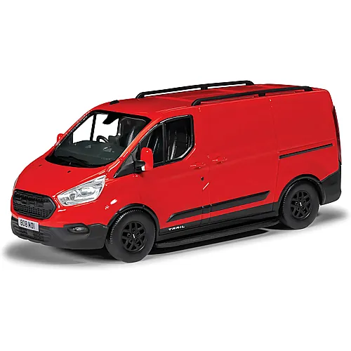 Corgi Ford Transit Custom Trail  race red