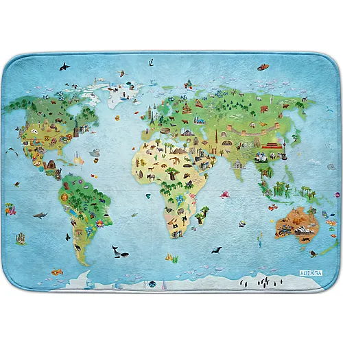 Achoka Spielmatte Around the World, 100x150cm