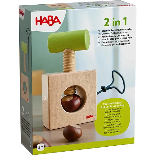 HABA Kastanienbohrer & Nussknacker 2-in-1