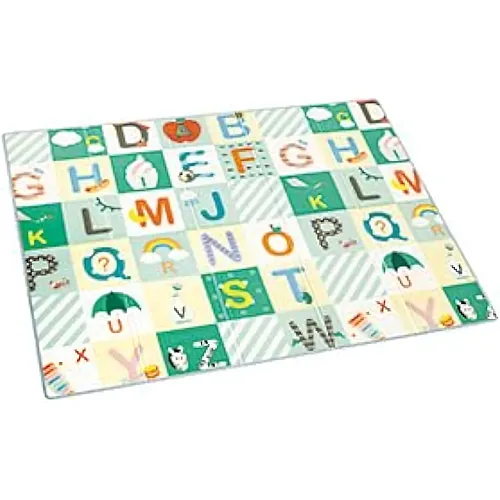 Faltbare Alphabet Spielmatte - 177 x 147 x 1 cm