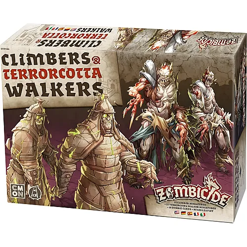 CMON Zombicide White Death Climbers & Terrorcotta Walkers - Mehrsprachig