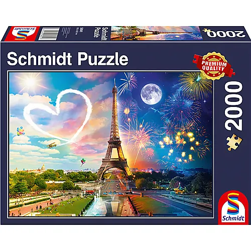 Schmidt Puzzle Paris Tag und Nacht (2000Teile)