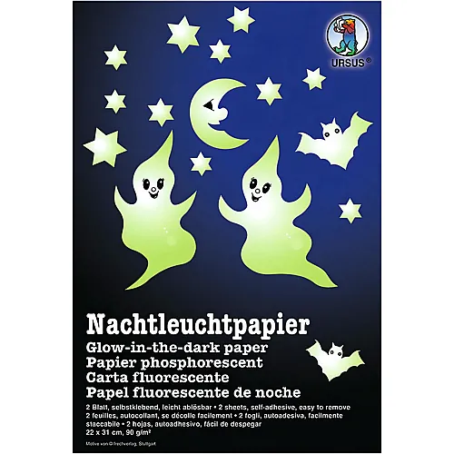 Ursus Nachtleuchtpapier 90 g/m2