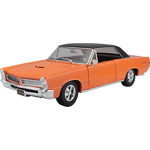 Maisto 1:18 Pontiac GTO Hurst Edition 1965 Orange