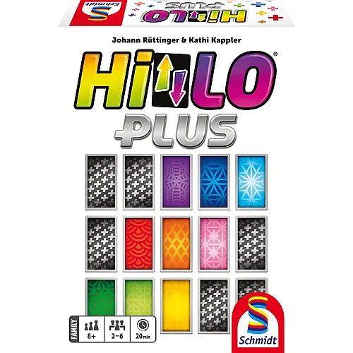 Schmidt Spiele HiLo Plus - Mehrsprachig