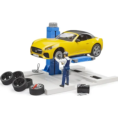 PKW Service Center mit Roadster
