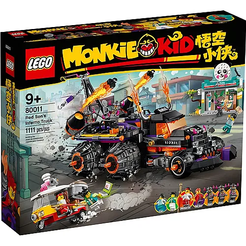 LEGO Monkie Kid Red Sons Inferno-Truck (80011)