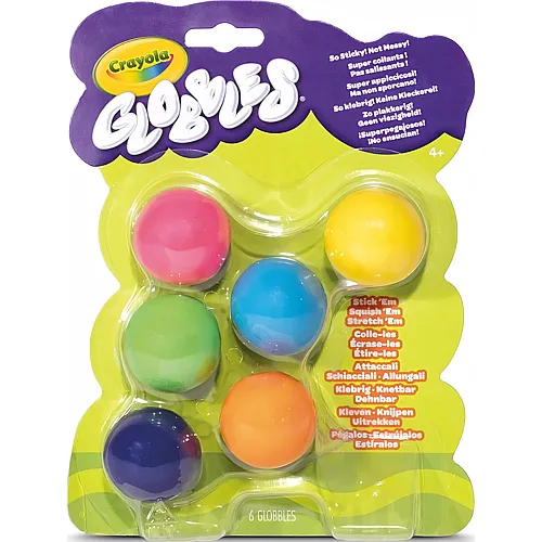 Crayola 6 Globbles ass