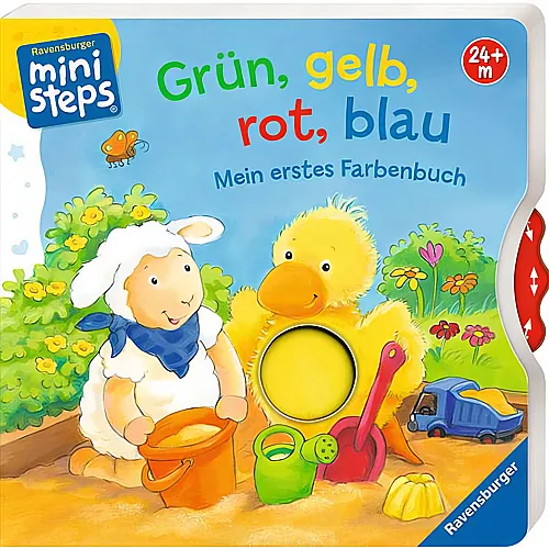 Ravensburger Grn, gelb, rot, blau. Farbenbuch