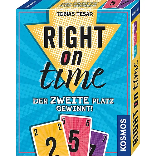 Kosmos Spiele Right on time - Der zweite Platz gewinnt!