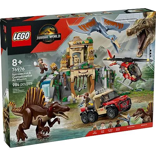 Spinosaurier & Quetzalcoatlus: Hubschrauber-Einsatz 76976