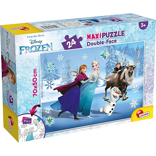 2in1 Die Eisk�nigin zum Ausmalen 24Teile