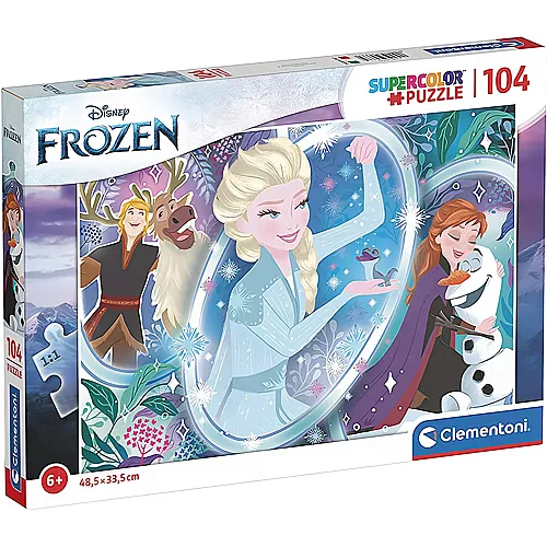 Clementoni Puzzle Supercolor Disney Princess Disney Frozen 2 (104Teile)