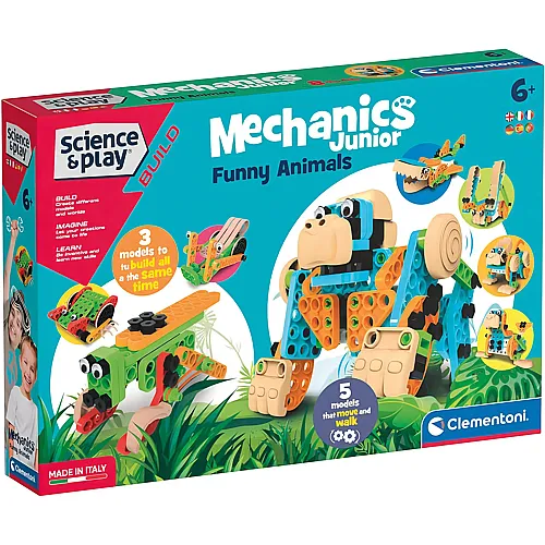 Mechanics Junior Lustige Tiere mult