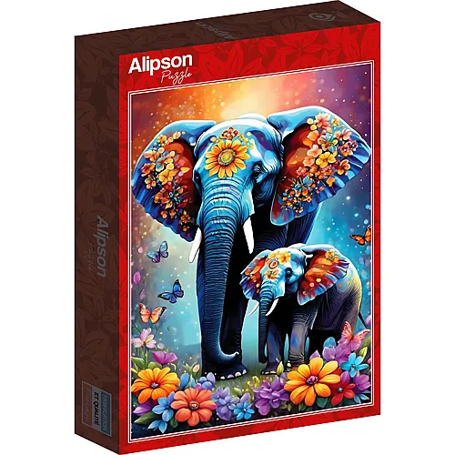 Elephants - 1000 Teile