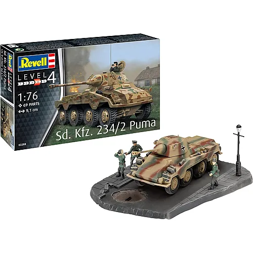 Bausatz Sd.Kfz. 234/2 Puma 69Teile