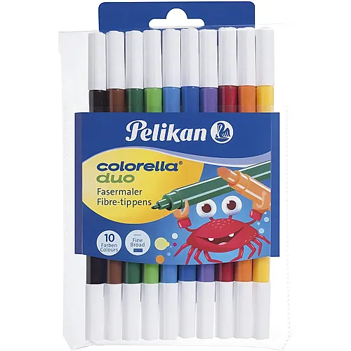 Pelikan Fasermaler Colorella duo C407 (10Teile)