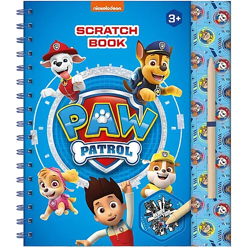Totum Paw Patrol Scratch Book