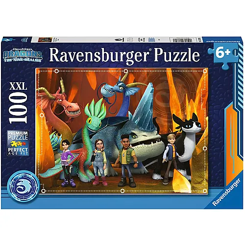 Ravensburger Puzzle Dragons: Die 9 Welten (100XXL)