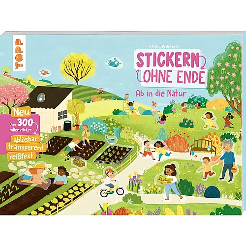 Frechverlag Stickern ohne Ende - Ab in die Natur
