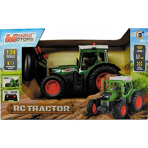 Mondo 1:24 RC Traktor Farm 2.4GHz inkl. 1x Akku und exkl. 2x AA Batterien