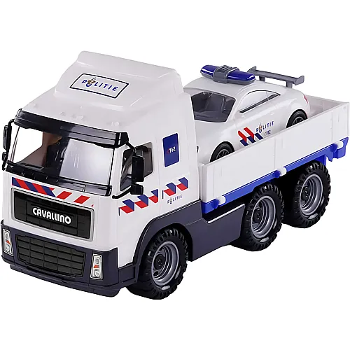 Cavallino Toys 1:16 Polizei-Truck und Polizeiauto
