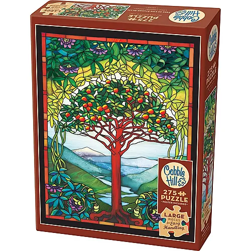 Cobble Hill Puzzle Stained Glass - Lebensbaum (275Teile)