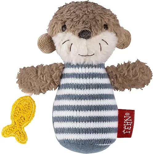 Fehn Mini-Rassel Otter (9,5cm)