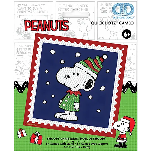 Diamond Dotz Diamond Painting Snoopy Weihnachten