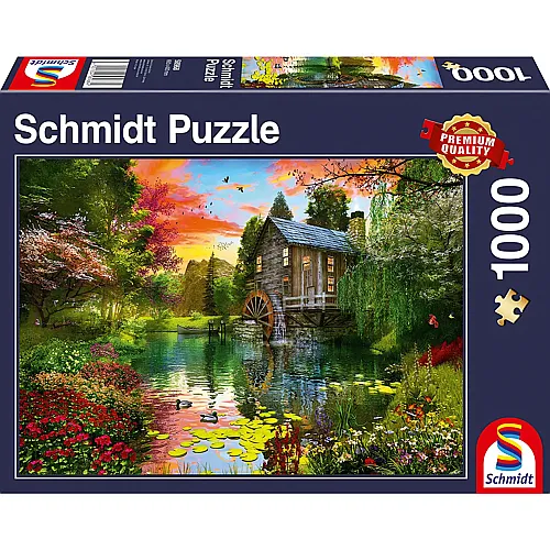 Schmidt Puzzle Die Wassermhle (1000Teile)