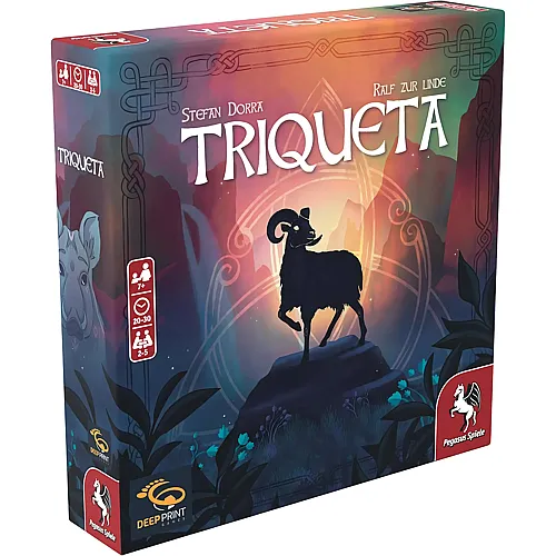 Pegasus Spiele Triqueta - English