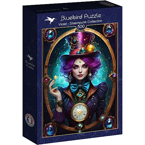 Bluebird Puzzle Steampunk Collection Violet - 500 Teile