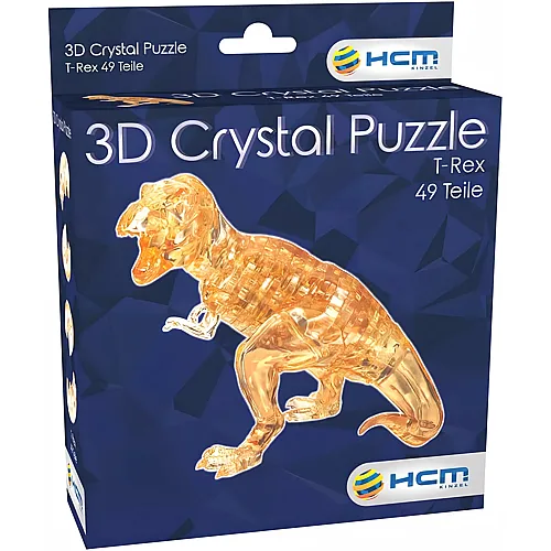 HCM Kinzel Crystal Puzzle T-Rex - 49 Teile