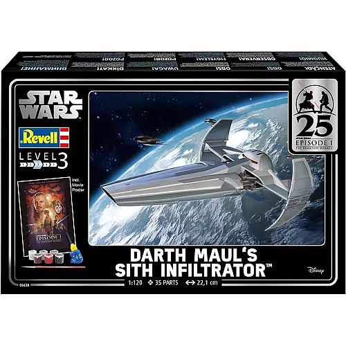 Revell Star Wars Gift Set EP1 Darth Maul's Sith Infiltrator